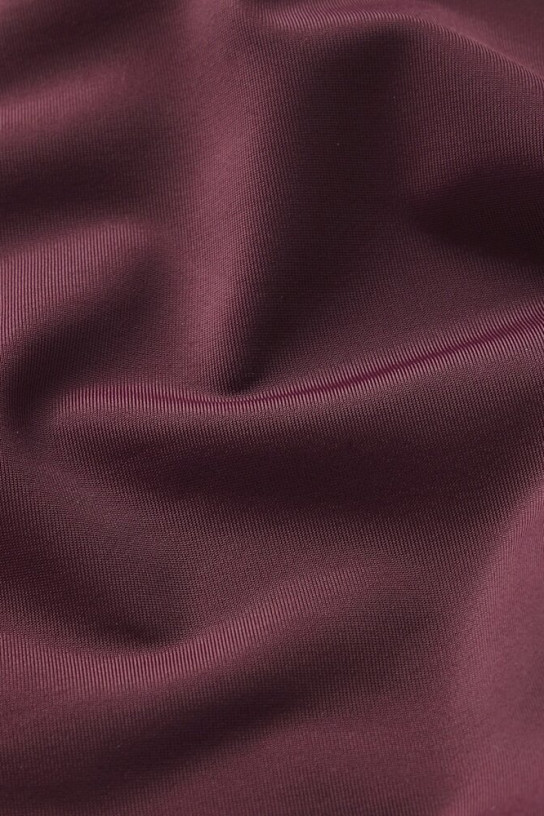 Nike&Skims Shine Short Sleeve Mock Neck Top