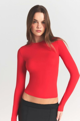 Skims Fits Everybody Long Sleeve T-Shirt