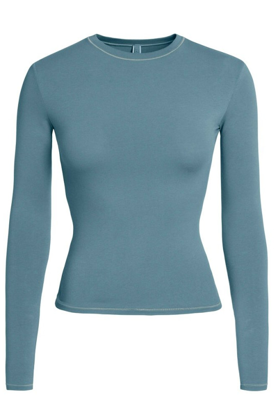 Skims Cotton Jersey Long Sleeve T-Shirt