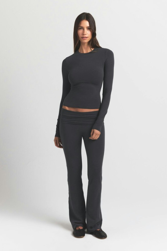 Skims Cotton Jersey Long Sleeve T-Shirt