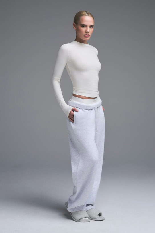 Skims Cotton Jersey Long Sleeve T-Shirt