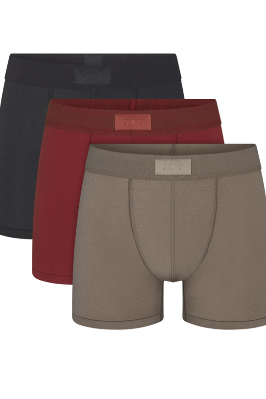 Skims Cotton Mens 3" Boxer Brief 3-Pack