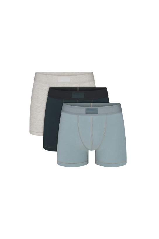 Skims Cotton Mens 3" Boxer Brief 3-Pack