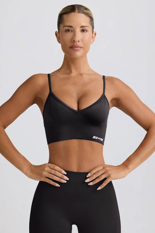 Bo+Tee Define Luxe V-Neck Sports Bra