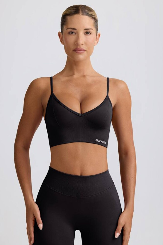 Bo+Tee Define Luxe V-Neck Sports Bra