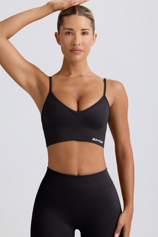 Bo+Tee Define Luxe V-Neck Sports Bra