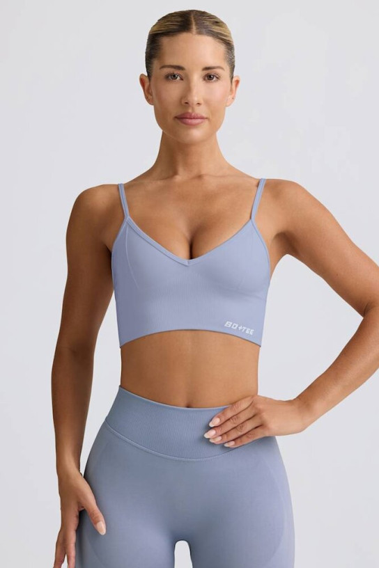 Bo+Tee Define Luxe V-Neck Sports Bra