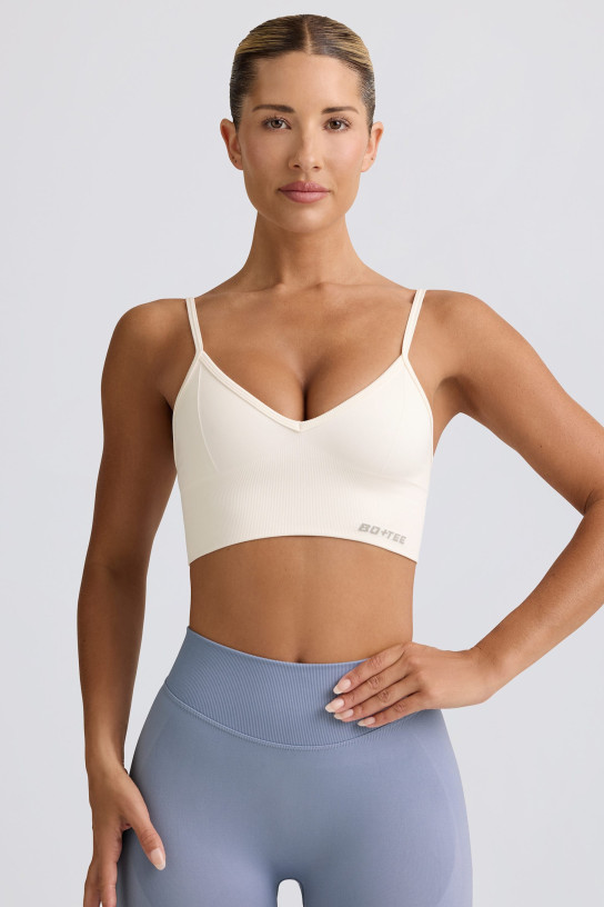 Bo+Tee Define Luxe V-Neck Sports Bra