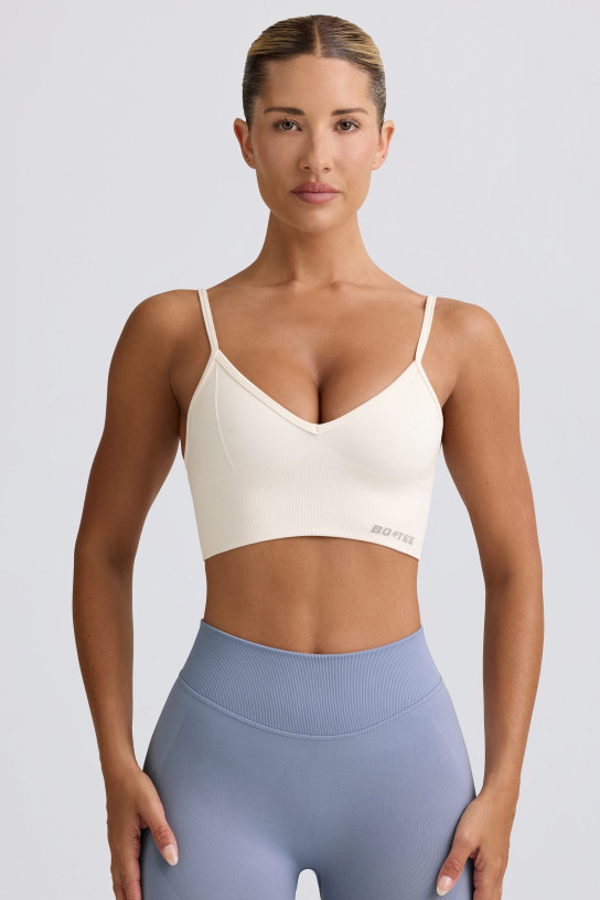 Bo+Tee Define Luxe V-Neck Sports Bra