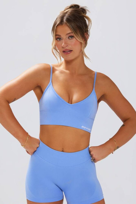 Bo+Tee Define Luxe V-Neck Sports Bra