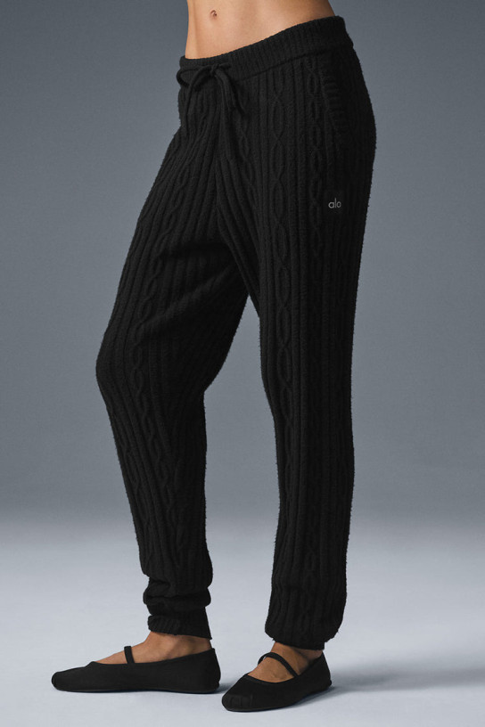 Alo Cable Knit Winter Bliss Pant