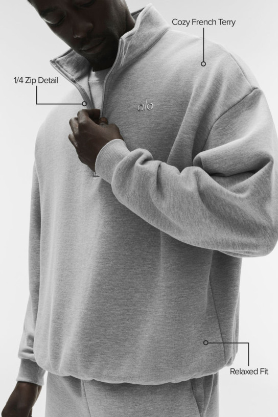 Alo Accolade 1/4 Zip Pullover (men)