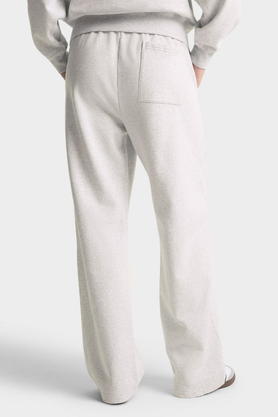 Sporty Rich Signature Logo Embroidered Wide Sweatpant