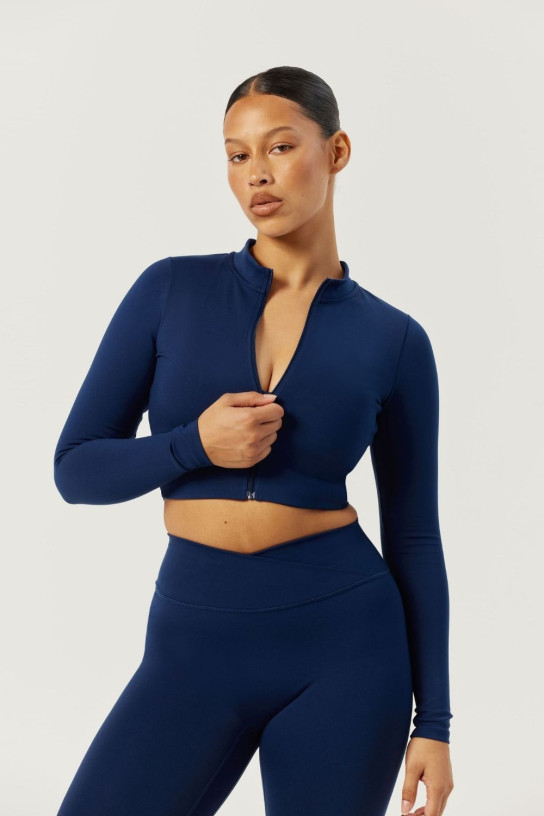 CSB Serenity Cropped Zip Jacket