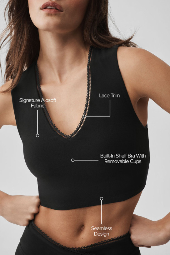 Alo Alosoft Affection V-Neck Bra Tank